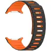 Clear Wind AplicABLE A Samsung Watch Ultra 2 / Galaxy Watch Ultra 2 Correa de Silicona con Hebilla Magnética de Dos Tonos