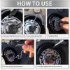 Clip de resorte de fijación de bombilla H1 H3 H4 H7 hebilla de faro de coche soporte de bombilla de luz baja clip de resorte a presión