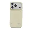 Funda de Teléfono Magnética con Soporte en Forma de Corazón de Lentejuelas, Suave y Dulce, para 17Promax, Adecuada para 16Pro/15Pro