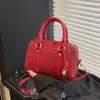 Bolsa Boston Nueva de Verano 2025 Bolso de Hombro Cruzado Bolso de Mano para Mujer Bolso Cruzado Pequeño Retro