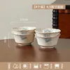 Louça de Cerâmica Estilo Francês 2026 Novo Modelo Simples e Elegante Conjunto de Tigela e Hashis Tigela de Arroz Tigela para Macarrão Tigela de Sopa Conjunto de Tigela e Prato