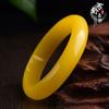 Pulsera de cera de abeja amarilla con aceite de pollo de transmisión en vivo del Báltico Pulsera de piedra original de ámbar estilo femenino con certificado