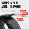 Cinto Masculino de Couro Genuíno, Couro Bovino de Segunda Camada, Fivela Automática, Cinto de Moda de Negócios de Alta Qualidade, Estilo Masculino, Venda por Atacado do Fabricante