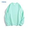 Sudaderas de Algodón de Manga Corta de Color Puro para Familia Ropa para Niños de Cuello Redondo Tipo Jersey de Manga Larga Estampado Personalizado Patrón Logotipo