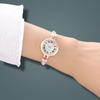 Reloj de niña transfronterizo múltiples pequeños amor Diamante incrustado ins estilo universitario elegante decorativo perezoso extraíble pequeño reloj pulsera
