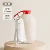 Botella de agua para mascotas para exteriores, 300 ml, cuenco de agua plegable de silicona, taza de viaje portátil, apta para gatos y perros, con clip para colgar