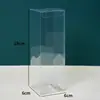 Juguete Squishy para Aliviar el Estrés de Comercio Exterior Caja de Almacenamiento Rectangular de PP Caja de Exhibición Personalizada Caja Plegable Transparente de PVC Impresa a Color
