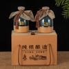 Media catty, 1 catty, 2 catties, 3 catties, jarra de vinagre de cerámica antigua Wushanxi, caja de regalo vacía, jarra de vinagre, pequeña vasija de vinagre con vinagre en botella