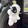 Caixa de Lenços para Carro, Caixa de Lenços para Carro de Cordeiro, Bolsa Porta-Lenços de Papel Pendurável para Suprimentos de Carro, Decoração Criativa e Fofa