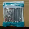 Conjunto completo de suportes espessados para unidade externa de ar condicionado para modelos de 1P, 1,5P, 2P, 3P, suportes de montagem universais para unidade externa galvanizados a quente