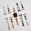 Adequado para Apple Watch Applewatch7 cadeia de moda iwatch6se5432 geração fritillary pulseira de metal