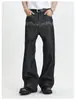 Diseño de Nota Americana Sentido Original Color Amplio Pierna Jeans Hombre Marca de Moda Nuevo Calle Alta Travieso Atractivo Holgado Recto Casual Pantalones