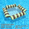 Raft Inflable Flotante Modelo Nuevo Transfronterizo para Exteriores Plegable con Respaldo Malla Cama Flotante Productos Inflables para Agua Sillón Cama Flotante