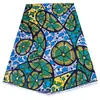 Tela de cera africana en stock Algodón de doble cara Tela con estampado geométrico Material de exportación de tela africana