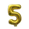 Globos Digitales de 32 pulgadas Empacados Individualmente, Decoraciones de Cumpleaños Versión Americana, Globos Decorativos Flotantes de Papel de Aluminio con Helio