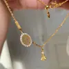 Pulseira de Badminton com Pedras Preciosas para Menina Esportista, Brinco com Franja e Colar de Raquete de Badminton Casual de Luxo Leve