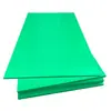 Placa de polietileno de ultra alto peso molecular verde, placa UHMWPE antiestática, placa UPE deslizante resistente al desgaste
