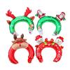 Diadema de masa navideña para niños, diadema para el pelo, pulsera de muñeca, globo pequeño, puesto del mercado nocturno, venta al por mayor de globos