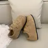 Zapatillas Deportivas Casuales Versátiles para Mujer 2026 Otoño Nuevas Retro con Tacón Oculto, Puntera Redonda, Velcro Hace que los Pies Parezcan Más Pequeños