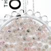 Joias de Unhas Gradiente Rosa Cinza Flash Rosa Flor de Rosa Luminosa Vento Puro Desejo Botão de Flor Luz Doce Luxo Vestir Decoração de Armadura