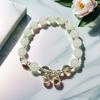 Oferta Especial Año del Caballo 2026 Pulsera de Piedra Ojo de Gato con Mariposa para Mujer, Diseño Estilo Ins con Sensación de Alta Calidad, Regalo de Joyería para Estudiantes