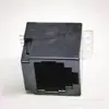 Conector de red RJ45 4 pines placa de parcheo horizontal SMT interfaz de router carcasa sin blindaje RJ45