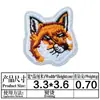 Estoque Disponível Patch de Tecido Desenho Animado Fofo Patch Bordado Pequeno Mini Patch para Roupa Jaqueta de Penas Apliques Decorativos DIY