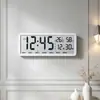 Reloj Digital Chino Reloj Electrónico Pantalla LCD de Escritorio Hora Fecha Temperatura Humedad Montaje en Pared Sala de Estar Yd105