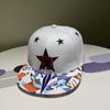 Boné Hip-hop Transfronteiriço Marca de Moda Boné de Aba Reta Boné de Baseball Feminino Primavera Verão Boné de Aba Reta Coreia do Sul Chapéu Hip-hop Masculino