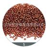 Miyuki Miyuki Importado 11/0 2mm Cuentas Redondas Rellenas de Plata Cuentas de Arroz Japonesas Accesorios para Ropa Materiales Hechos a Mano para DIY