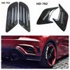 Adesivo de decoração de capô de saída de ar falsa de carro, saída de ar de simulação, adesivo de carroceria de carro modificado, fluxo de ar HD-702/703