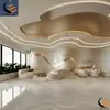 Luminárias de Teto Personalizadas em Forma de Arco, Canais de Luz de Fibra de Vidro para Parede, Paredes Decorativas em Forma de Arco de Placa CRP