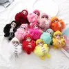 Nuevas muñecas de dormir de moda, lindos colgantes para llavero, accesorios para bolsos de pareja, regalos al por mayor para puestos callejeros y máquinas de garra