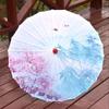 Guarda-chuva de papel de óleo de estilo antigo Traje clássico Hanfu Silk Umbrella Cheongsam Props Decoração Red Umbrella Factory