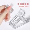 Arte de uñas transfronterizo, molde para uñas con clip de cristal, pegamento de cristal fijo, juego de pegamento para extensión de clip transparente, suministros para quitar uñas con clip, venta al por mayor
