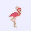 Moda Europeia e Americana Acessórios de Joias Rosa em Formato de Laço Coração Acessórios de Joias de Liga Animal com Gotejamento de Óleo Vendas Diretas da Fábrica