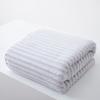 Toalha de banho de treliça de nuvem feminina doméstica veludo de tartaruga absorvente de secagem rápida sem fiapos espessada listra de doce veludo coral toalha de banho atacado