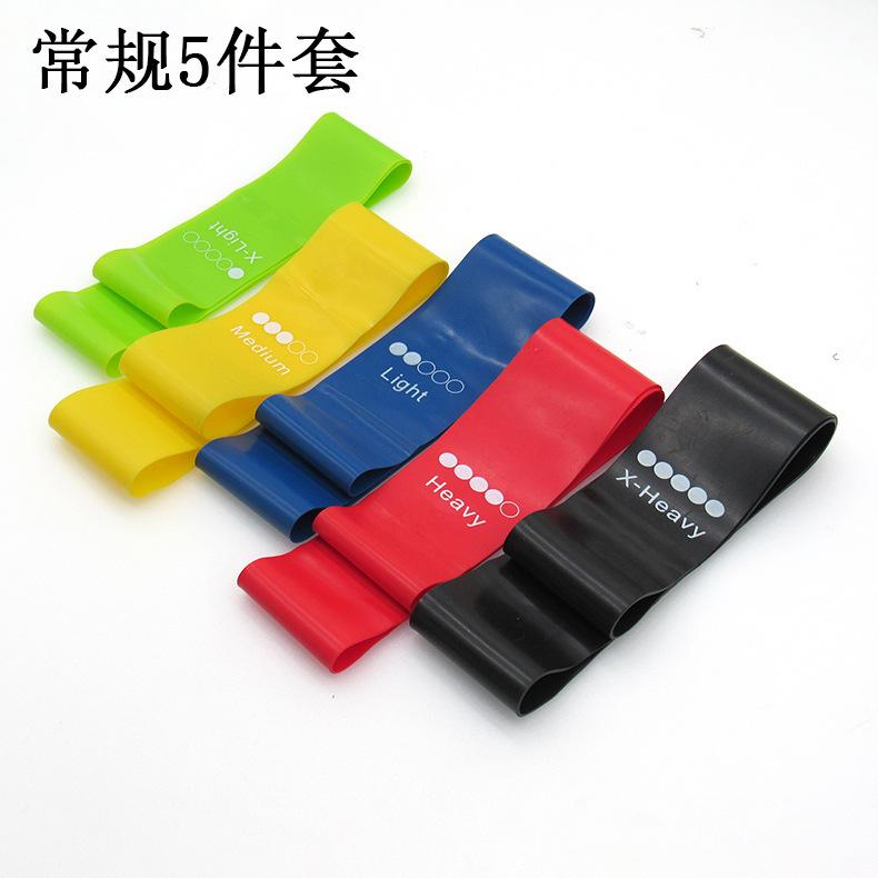 常规色硅胶弹力圈5件套