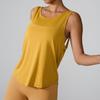 Blusa Deportiva Transfronteriza con Tirantes Finos en la Espalda, Blusa Top de Malla Deportiva de Manga Corta Holgada Transpirable
