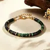 E-commerce transfronteiriço, Amazon, pulseiras de cristal imitando pedra natural feitas à mão, pulseiras de contas, estilo europeu e americano