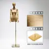Nuevo maniquí femenino de papel kraft estilo coreano para escaparates de tiendas de ropa, maniquí de medio cuerpo diseñado específicamente para exhibir ropa de mujer