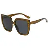 Gafas de Sol Negras de Marco Extra Grande, Protección UV, Gafas de Sol para Conducir, Modernas y Versátiles, Gafas de Sol de Moda Estilo Coreano