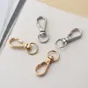 Hebilla de gancho 32 mm aleación de zinc hebilla universal hebilla de resorte para llaves hebilla accesorios para bolso de cuero KC oro y plata cola redonda venta al por mayor