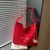 Bolsa de Pano Versátil para Comércio Exterior Nova Moda Casual Outono e Inverno Feminina Leve para o Dia a Dia e Trabalho Bolsa Tote Bolsa de Ombro