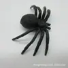 Araña pequeña Halloween vaso completo araña juguete variedad de especificaciones de araña se pueden mezclar en bolsas pequeñas araña negra divertida