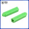 Tubo de Expansão de Plástico Verde Parafuso Autoatarraxante 6Mm8Mm Plugue de Borracha de Nylon Plugue de Parede de Plástico Tubo de Partículas de Borracha Plugue de Expansão Plugue de Borracha