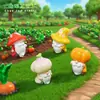 Figuras de Gnomos de Vegetais Fofos para Novos Produtos Transfronteiriços, Acessórios de Decoração DIY para Jardinagem e Paisagismo, Pequenos Enfeites para Micro-Paisagismo