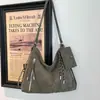 Otoño 2026 Nuevo Elegante Gamuza Texturizada Doble Cremallera Hombro Único Cruzado Multifuncional Convertible Mochila Bolso Tote
