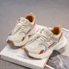 Zapatos deportivos para niños, zapatos de otoño para niños, nuevos zapatos de calle de estilo coreano 2026, suela blanda, modernos, para niñas, zapatos tipo papá de alta apariencia