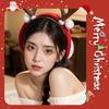 Pegatinas navideñas para la cara, pegatinas de maquillaje, dibujos animados creativos para los ojos, lindo hombre de jengibre, gorro navideño, alce, pingüino, gorro navideño.